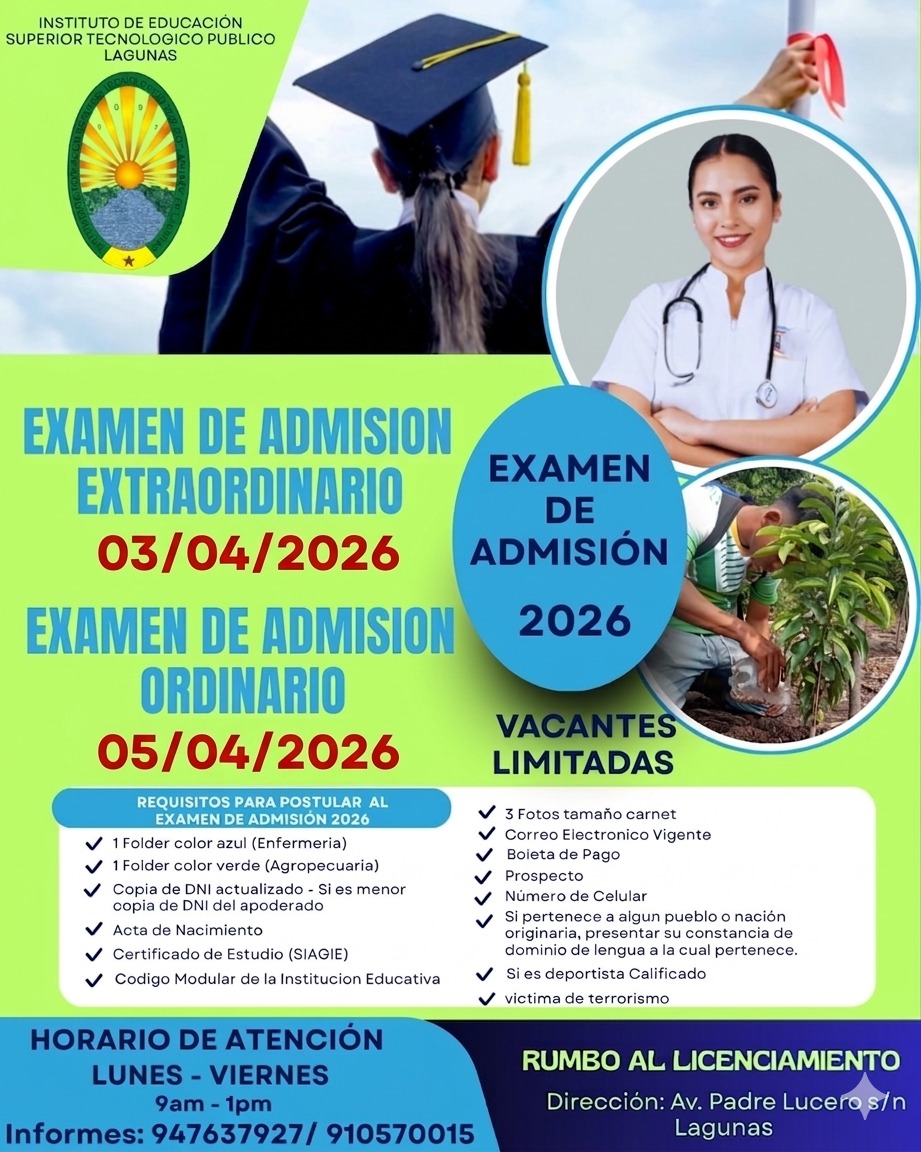 Examen de Admisión 2026